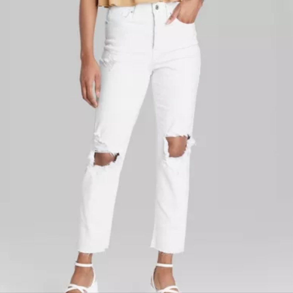 Super High-rise Slim Cut Jeans
